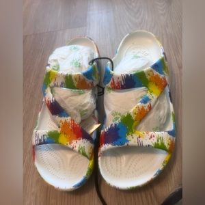 DAWGS rainbow DAWGS LOUDMOUTH
WOMEN'S Z SANDAL NIB NWT size 8